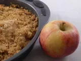 Recette Crumble de pommes gourmand.