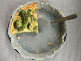 Recette Tarte aux brocolis, chèvre frais & pesto