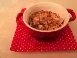Recette Crumble d'endives roquefort et lardons