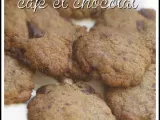 Recette Cookies saveur café aux pépites de chocolat