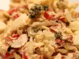 Recette Pâtes au philadelphia et aux poivrons rouges