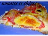 Recette Tarte aux tomates et fromage de chevre ste-maure