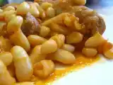 Recette Haricots blancs à la mode espagnole.