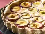 Recette Tarte aux prunes et crème d'amandes