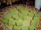 Recette [agar-agar] flan guacamolesque!