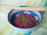 Recette Ca change de la tapenade: mousse de betteraves rouges