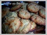 Recette Biscuits amandes/avoine
