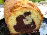 Recette Le roi de la savane: le gâteau marbré