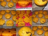 Recette Muffins orangés à la citrouille et aux raisins