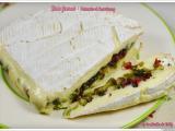 Recette Brie fourré pistache et cranberries