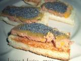 Recette Toast foie gras, miel & graines de pavots