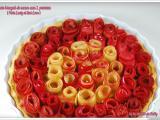 Recette Tarte aux pommes en bouquet de roses