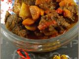 Recette Joue de boeuf au curry et ses légumes au cookéo