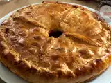 Recette Tourte lorraine au roquefort