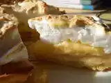 Recette Tarte à la banane meringuée