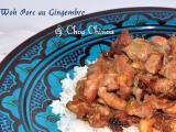 Recette Wok porc au gingembre & chou chinois