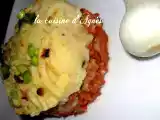 Recette Parmentier aux champignons et aux cebettes