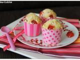 Recette Muffins aux cerises confites et aux amandes - sans beurre