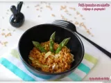 Recette Petit épeautre en risotto, : asperges & gorgonzola
