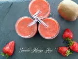 Recette Smoothie vitaminée fraise kiwi