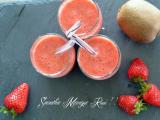 Recette Smoothie vitaminée fraise kiwi