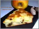 Recette Moelleux aux pommes, raisins secs et rhum