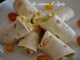 Recette Wraps de poulet au curry