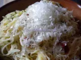 Recette Spaghetti aglio e olio (spaghetti à l’ail et à l’huile)