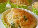 Recette Cakes aux petits pois & comté