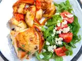 Recette Poulet à la grecque au four