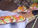 Recette Tartines de printemps