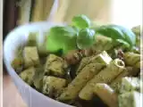 Recette Salade de pâtes à la feta et au pesto