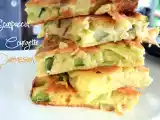 Recette Scarpaccia courgette parmesan