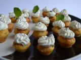 Recette Mini cupcake courgette et crème de chèvre à la menthe