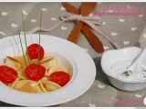 Recette Salade de pâtes (poulet - pamplemousse -tomates cerises)