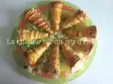 Recette Cornets farcis à la viande hachée et à la bechamel