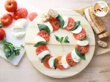 Recette Salade caprese - tomates mozzarella