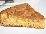 Recette Gâteau moelleux aux abricots, pistaches & chocolat blanc