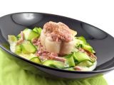 Recette Paupiettes de veau à la carbonara et ses tagliatelles de courgettes