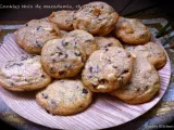 Recette Cookies noix de macadamia pépites de chocolat