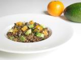 Recette Salade de lentilles à l'orange, avocat & coriandre