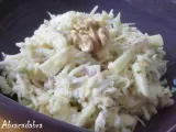 Recette Salade de céleri-rave aux pommes et noix