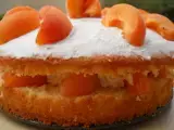 Recette Sponge cake citron vert/ricotta/abricot