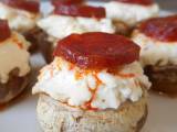 Recette Champignon farci philadelphia & chorizo