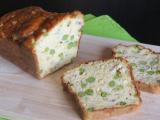 Recette Cake aux petits pois frais, lardons et comté