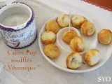 Recette Les cakes pop soufflés lardons, olives, tomates