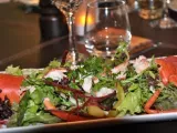 Recette Salade gourmande de homard à la coriandre fraîche