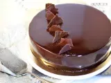 Recette Le caraque {entremets chocolat, vanille, praliné}