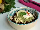 Recette Salade d'haricots rouges, sauce tomate pimentée & guacamole