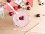 Recette Smoothie aux fraises et cerises